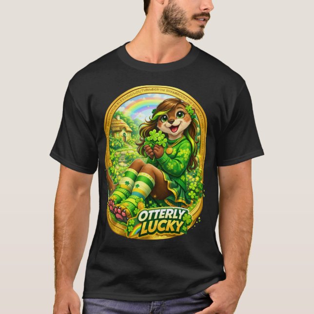Otterly Lucky T-Shirt (Vorderseite)