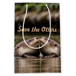 Otters gerettet mittlere geschenktüte