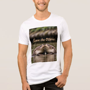 Otters gerettet Tri-Blend shirt