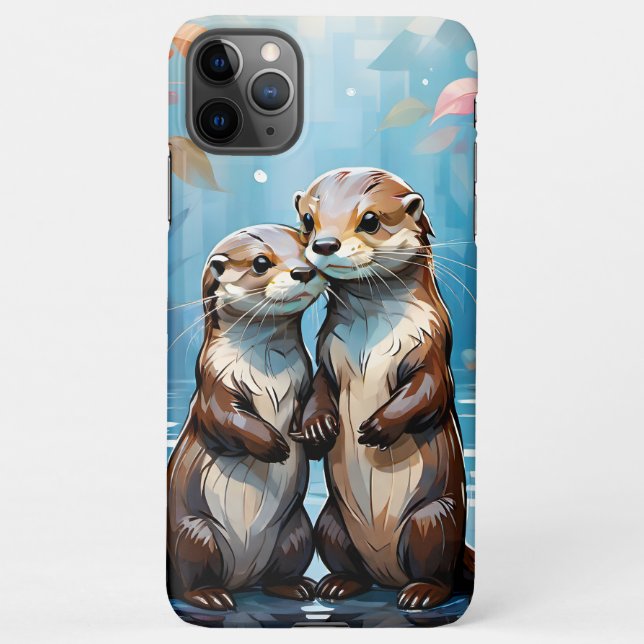 Otters iPhone Hülle (Rückseite)