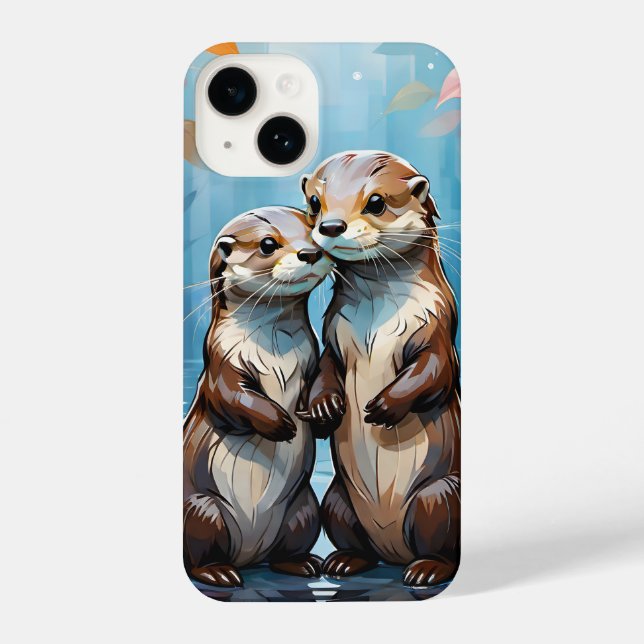 Otters iPhone Hülle (Rückseite)