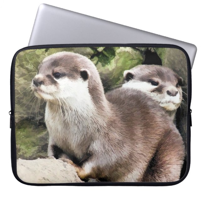 OTTERS LAPTOPSCHUTZHÜLLE (Vorderseite)