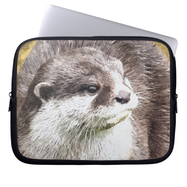 OTTERS LAPTOPSCHUTZHÜLLE (Vorderseite)