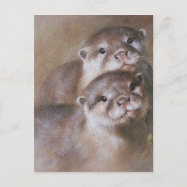 Otters Postkarte (Vorderseite)