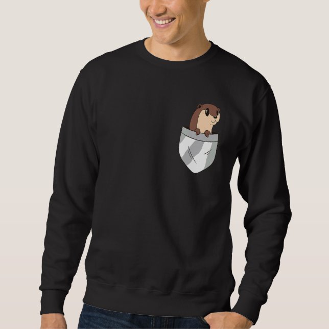 Otters Saying  Otter Sweatshirt (Vorderseite)