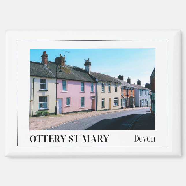 Ottery St Mary, Devon Magnet (Vorderseite)