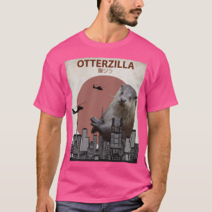 Otterzilla - Großes Otter-Monster T-Shirt