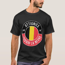 Ottignies Louvain la Neuve, Belgien Stadt T-Shirt