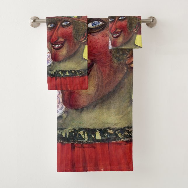 Otto Dix, Prostituierte Badhandtuch Set (Insitu)