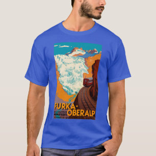 Otto Ernst Swiss 18841967 FurkaOberalp Schweiz T-Shirt