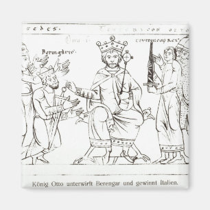 Otto I Einreichung bei Berenger II Magnet