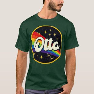 Otto Rainbow in Space Vintag Style T-Shirt
