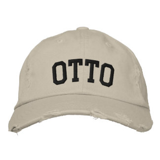 Otto-StickHat Bestickte Baseballkappe