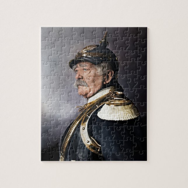 Otto von Bismarck 1894 Colorized Puzzle (Vertikal)