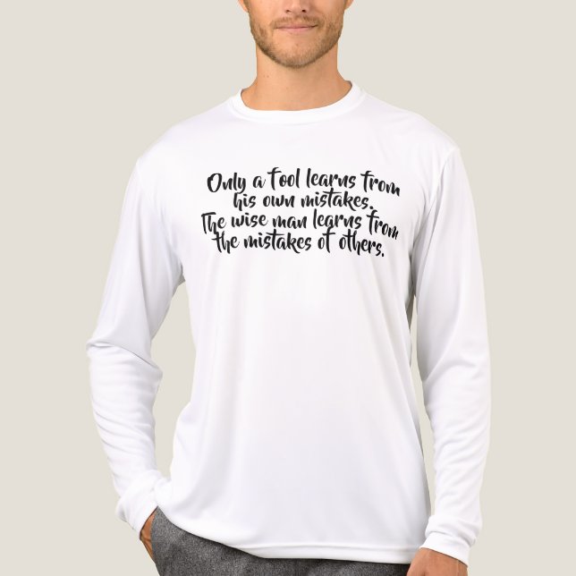 Otto von Bismarck signature Tri-Blend Shirt (Vorderseite)