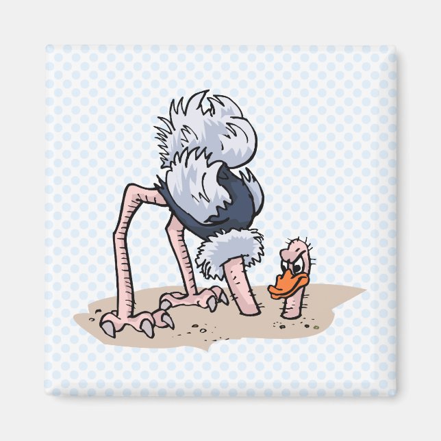 Otto von Ostrich Magnet (Vorne)