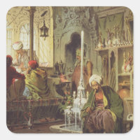 Ottoman Coffee House, 1862 (Farbe litho)