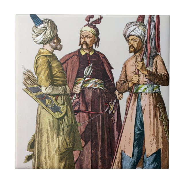 Ottoman Empire Soldiers Fliese (Vorderseite)