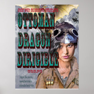 ottomanische Drachenfresser Poster