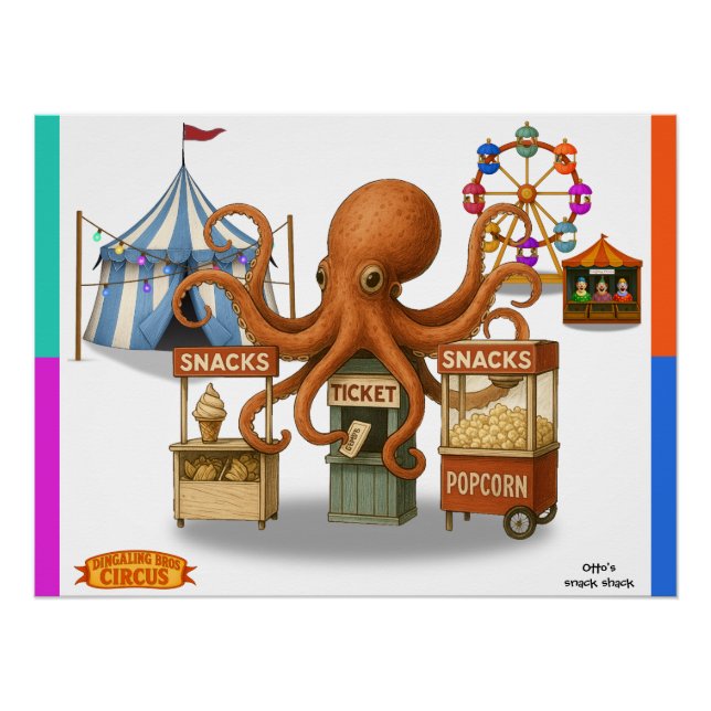 Ottos Snack Shack Poster (Vorderseite)