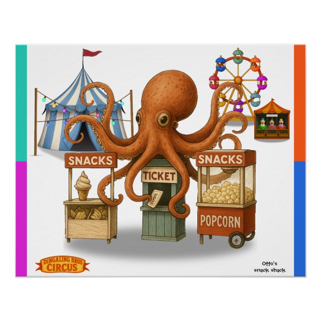 Ottos Snack Shack Poster (Vorderseite)