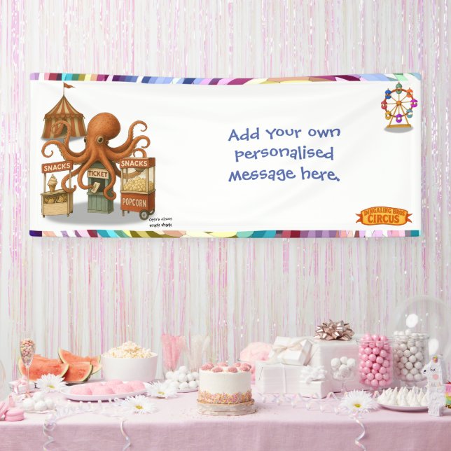 Ottos Zirkussnackstand Banner (Party)