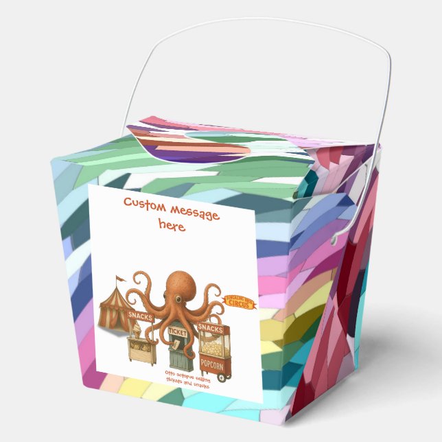 Ottos Zirkussnackstand Geschenkschachtel (Vorderseite)