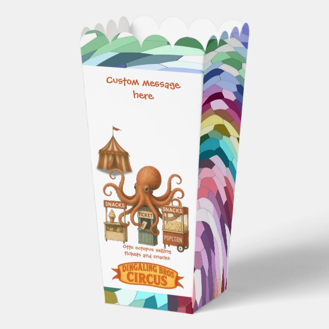 Ottos Zirkussnackstand Geschenkschachtel (Vorderseite)