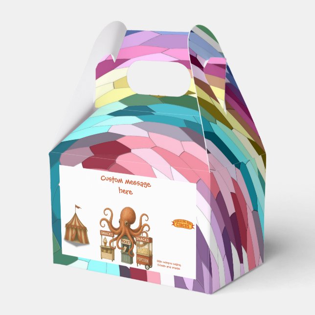 Ottos Zirkussnackstand Geschenkschachtel (Vorderseite)