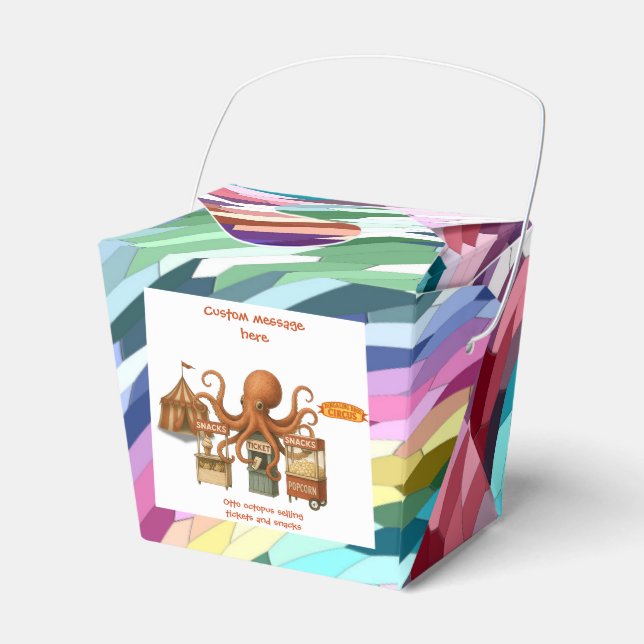 Ottos Zirkussnackstand Geschenkschachtel (Vorderseite)