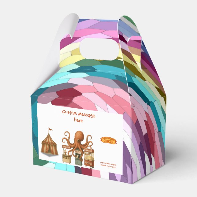 Ottos Zirkussnackstand Geschenkschachtel (Vorderseite)