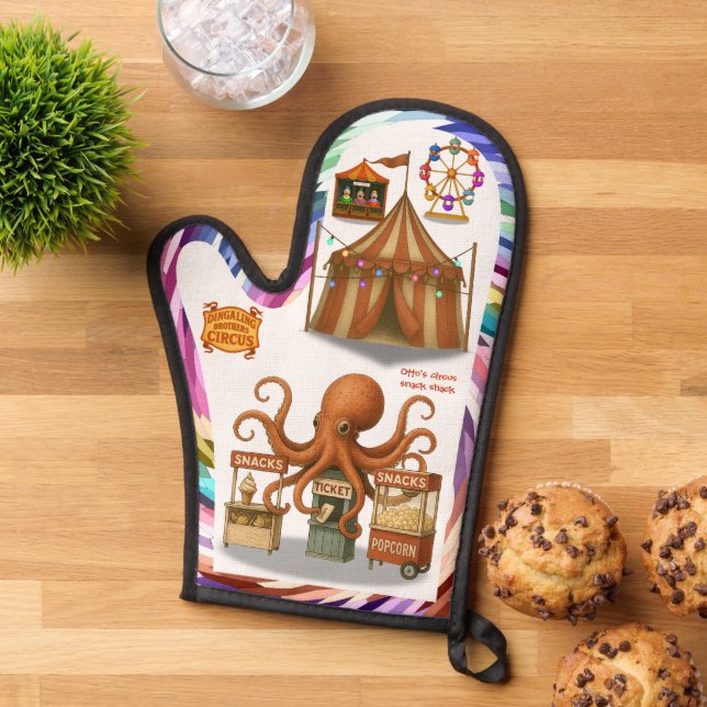 Ottos Zirkussnackstand Ofenhandschuh (Oben unten)