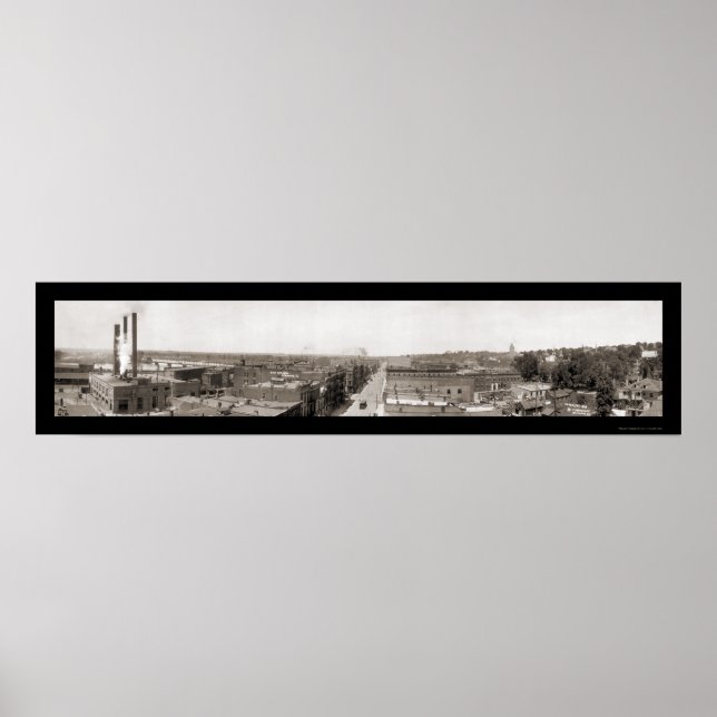 Ottumwa, IA-Foto 1907 Poster (Vorne)