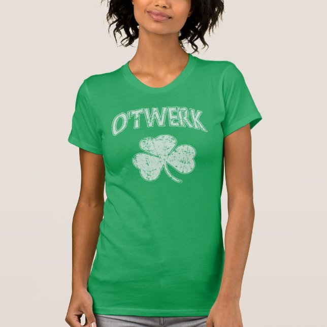 O'Twerk St Patrick Tag T-Shirt (Vorderseite)