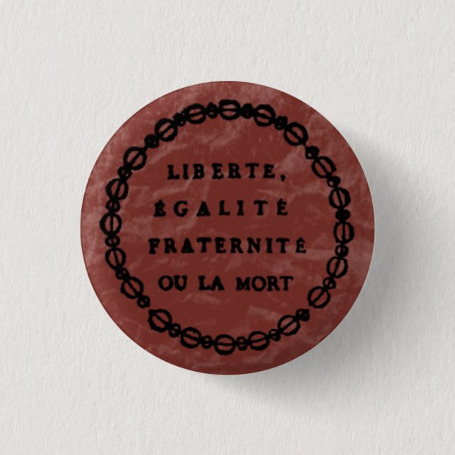 ou-La mort Button (Vorderseite)