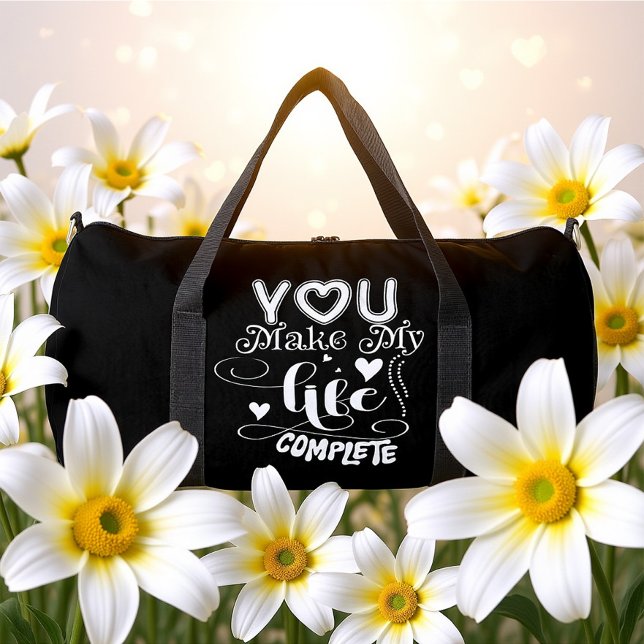 ou Make My Life Complete Duffle Bag (Von Creator hochgeladen)