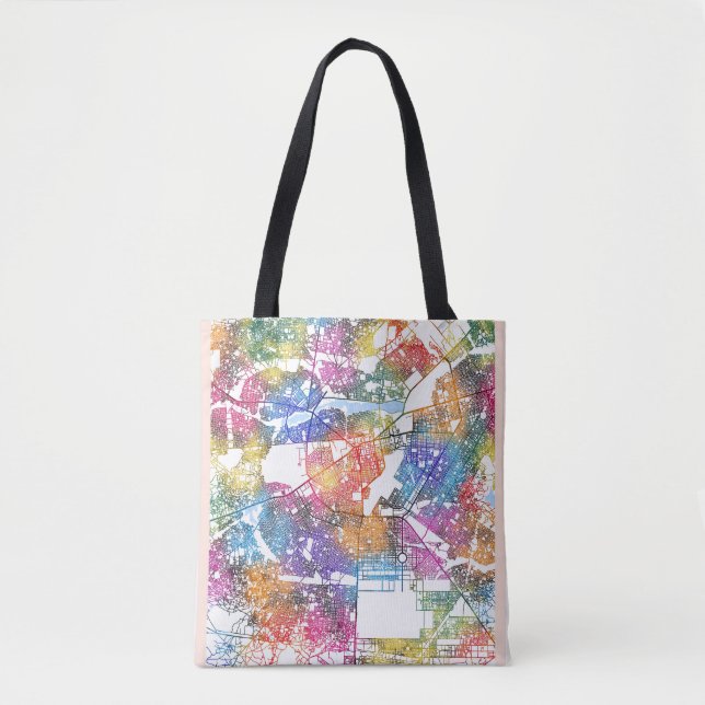 Ouagadougou Burkina Faso Stadtplan (Vorderseite)