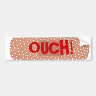Ouch Bandaid Autoaufkleber