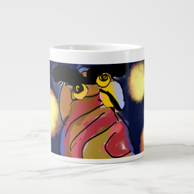 Ouchsnacht Jumbo-Tasse (Vorderseite)