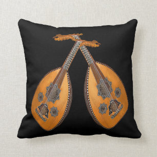 Oud Musik-Instrument-Kissen im Freien Kissen