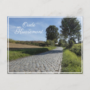 Oude Kwaremont, Flämische Ardennen, Belgien Feiertagspostkarte