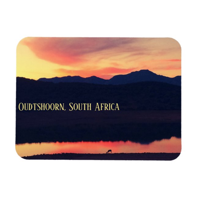 Oudtshoorn, Südafrika Magnet (Horizontal)