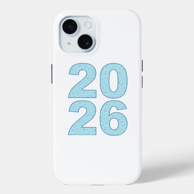 ough Apple iPhone 15 Hülle  GUT  JAHR 26 (Rückseite)