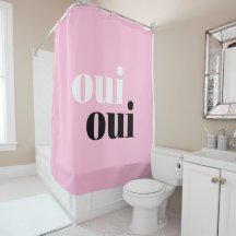 Oui Oui Modern Pink Einfache Typografie