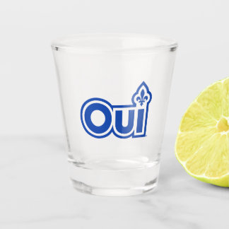 OUI-Quebec-Referendum Schnapsglas