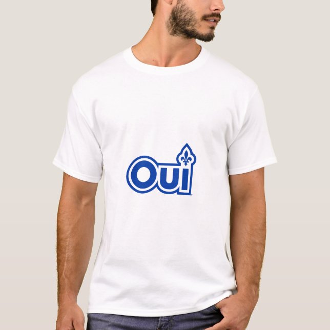 OUI-Quebec-Referendum T-Shirt (Vorderseite)