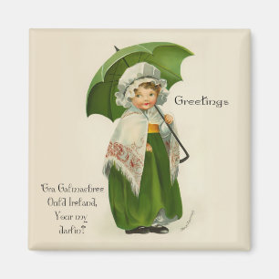 Ould Ireland Greetings Magnet