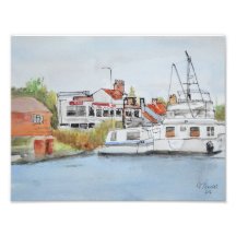 Oulton Broad Küstenhafen Boote und Wasserfront