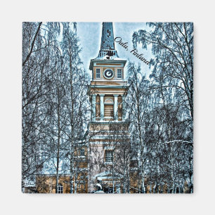 Oulu, Finnische Kirche Magnet