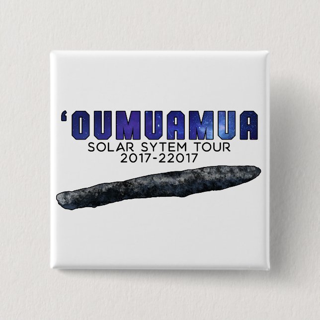 Oumuamua Button (Vorderseite)